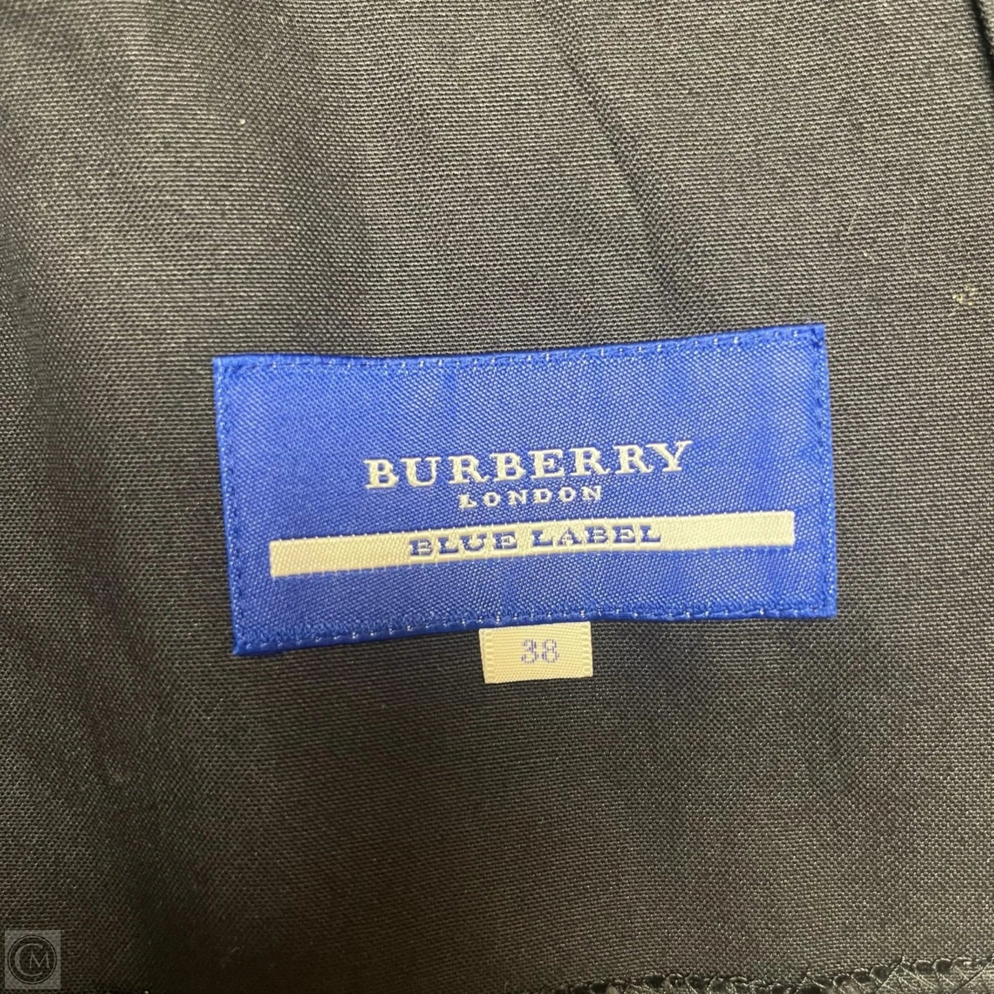 Jacket Luxury Designer By Burberry In Black, Size: S