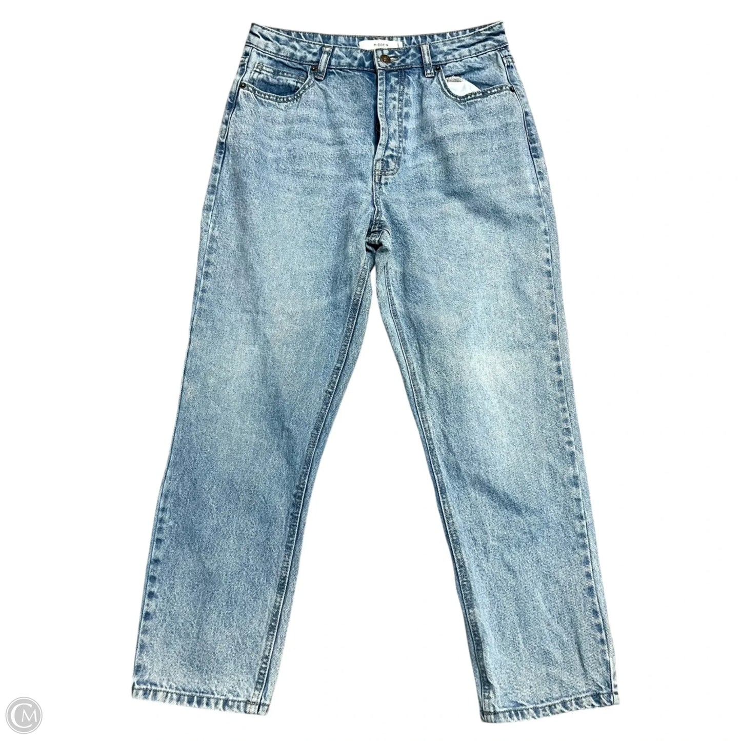 Jeans Boyfriend By Hidden In Blue Denim, Size: 8