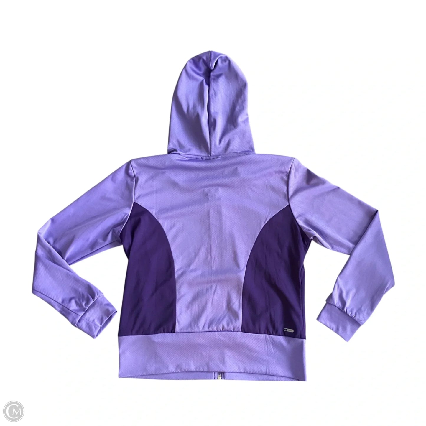 Athletic Jacket By Puma In Purple, Size: M