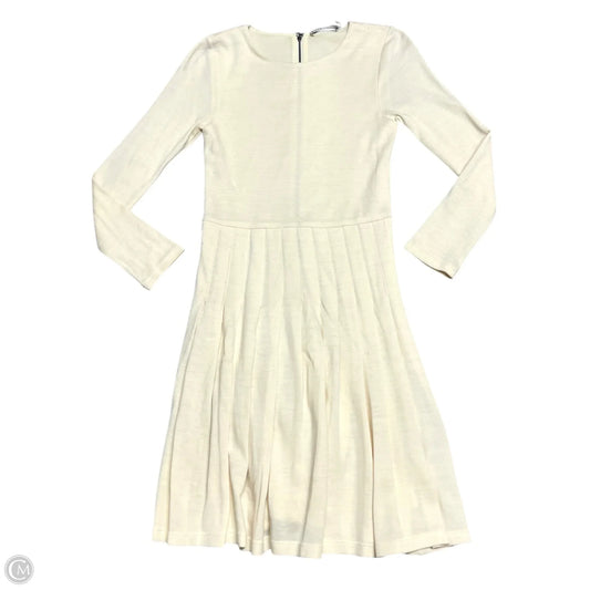 Dress Designer By Alice + Olivia In Cream, Size: S