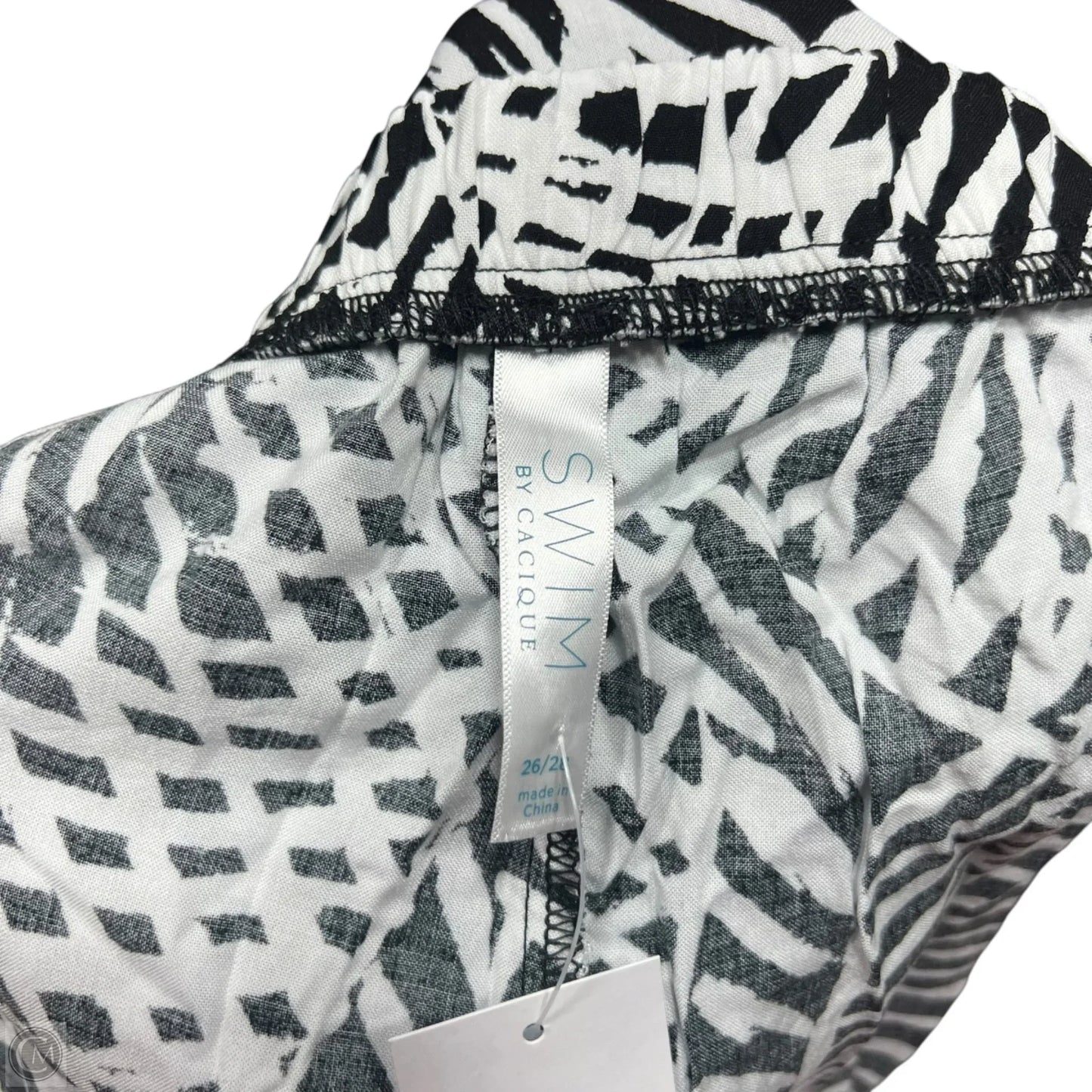 Pants Lounge By Cacique In Black & White, Size: 4x