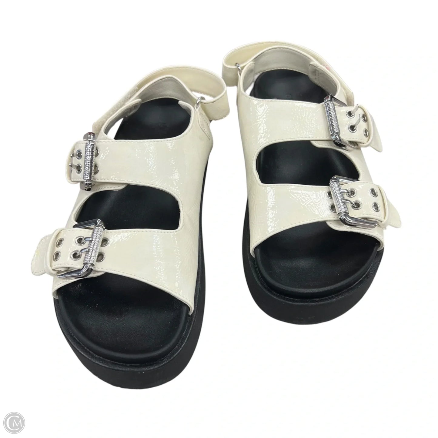 Sandals Flats By Old Navy In Cream, Size: 8