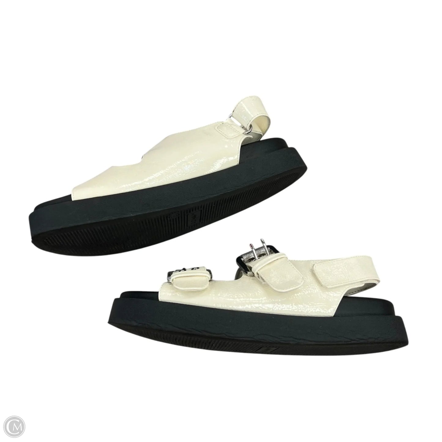 Sandals Flats By Old Navy In Cream, Size: 8