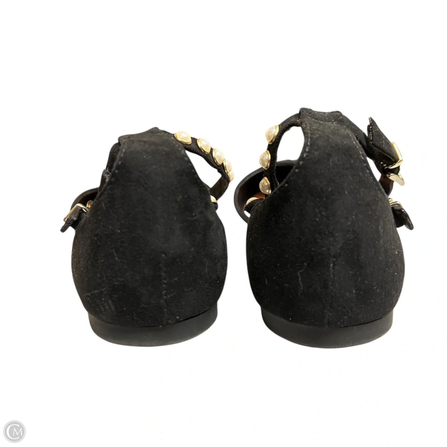 Shoes Flats By Zara Basic In Black & White, Size: 7.5