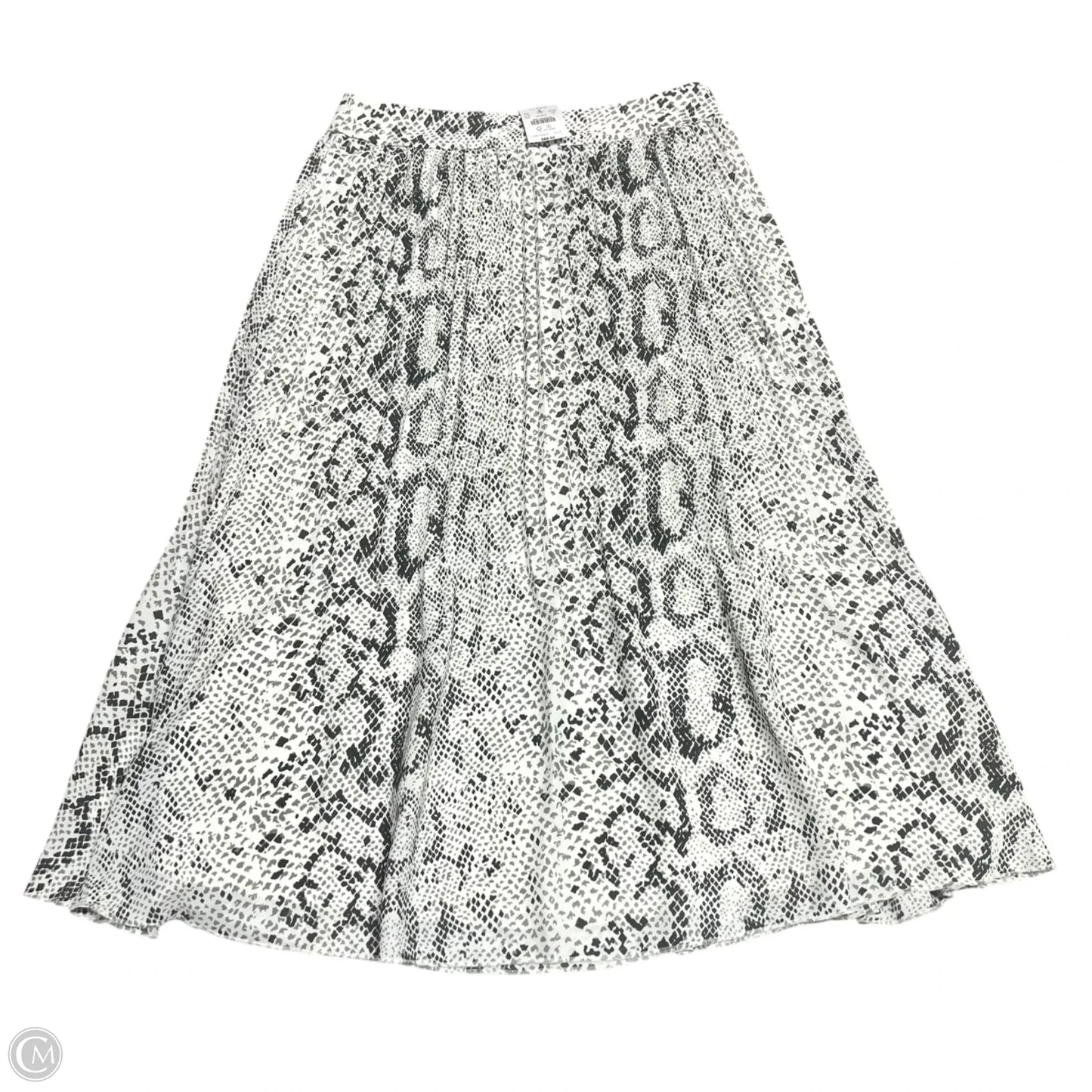 Skirt Maxi By J. Crew In Grey & White, Size: 4