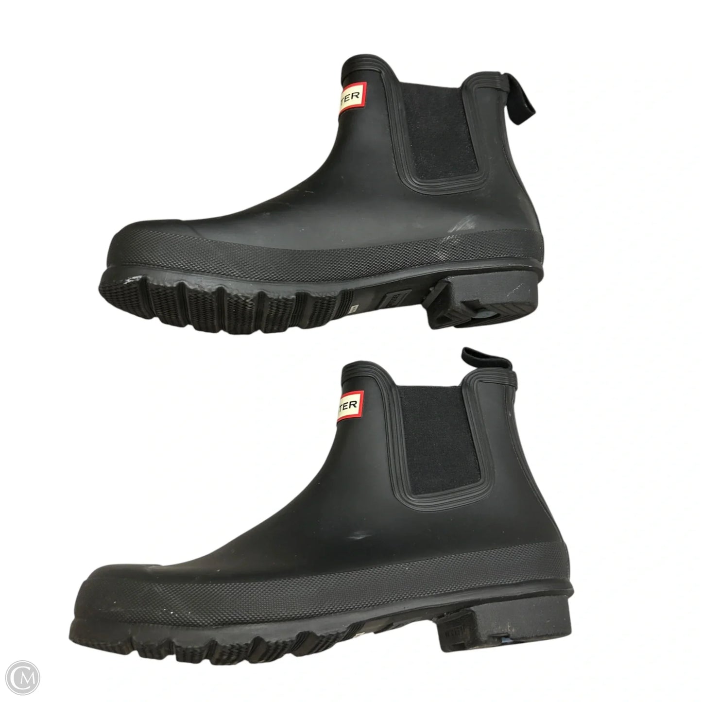 Boots Rain By Hunter In Black, Size: 10