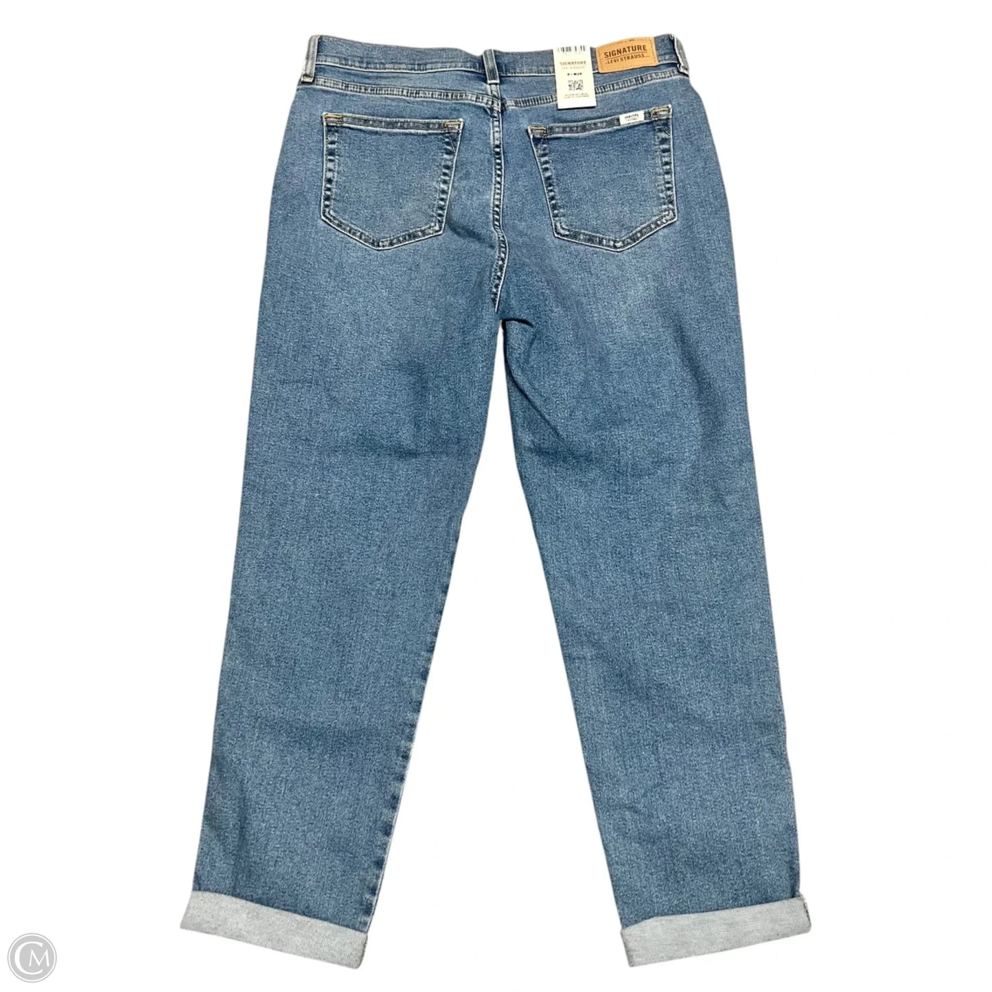 Jeans Boyfriend By Levis In Blue Denim, Size: 6