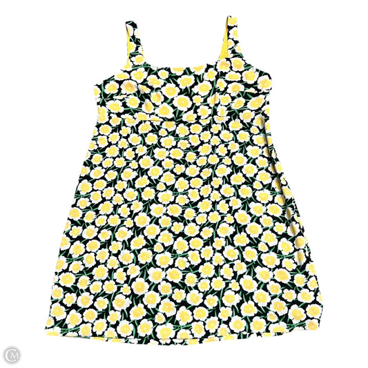 Dress Casual Short By Target-designer In Black & Yellow, Size: L