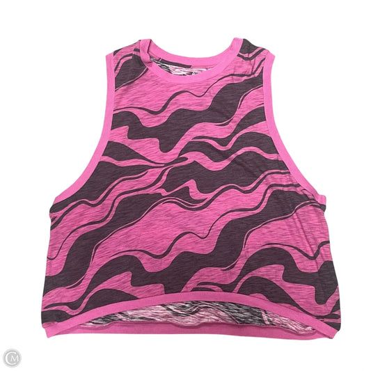 Top Sleeveless By Free People In Grey & Pink, Size: Xl