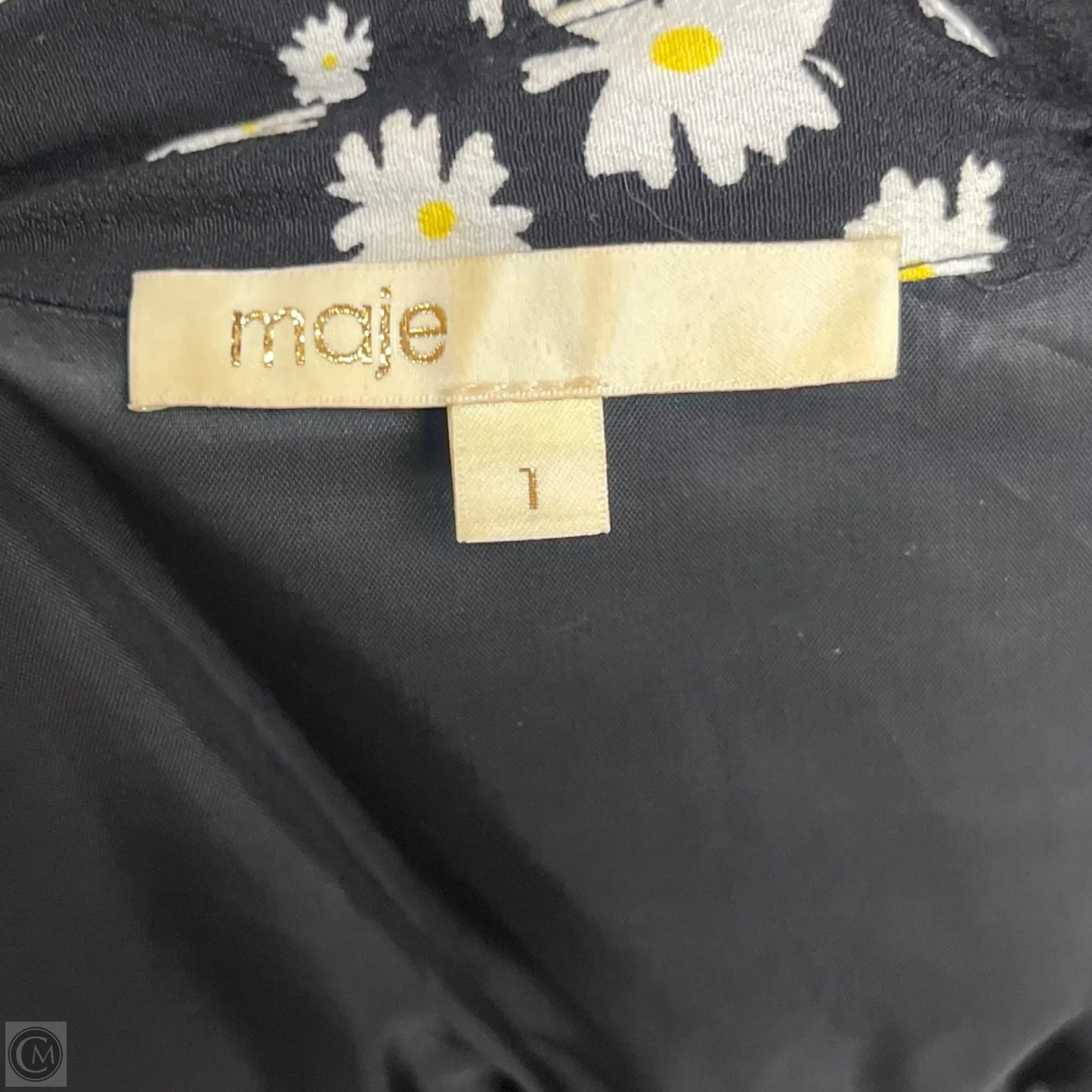 Dress Casual Short By Maje In Floral Print, Size: S