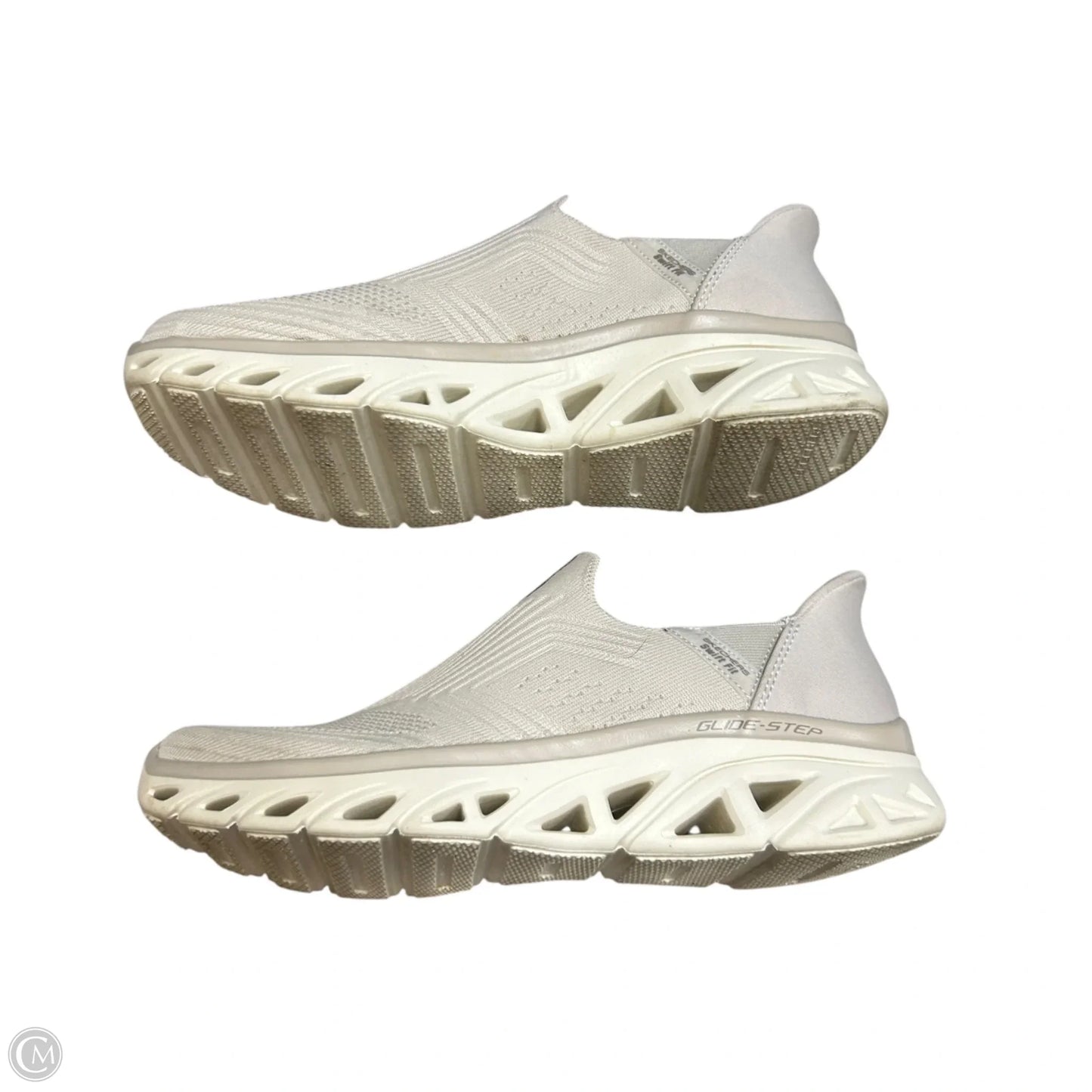 Shoes Sneakers By Skechers In Cream, Size: 9
