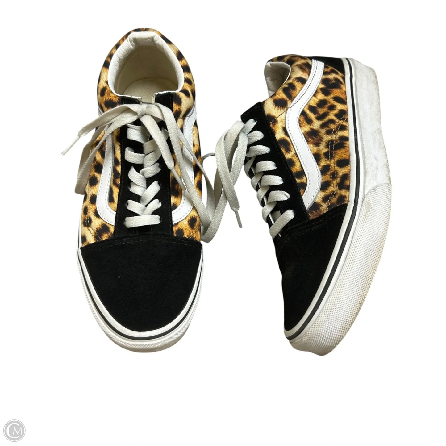 Shoes Sneakers By Vans In Animal Print, Size: 7.5