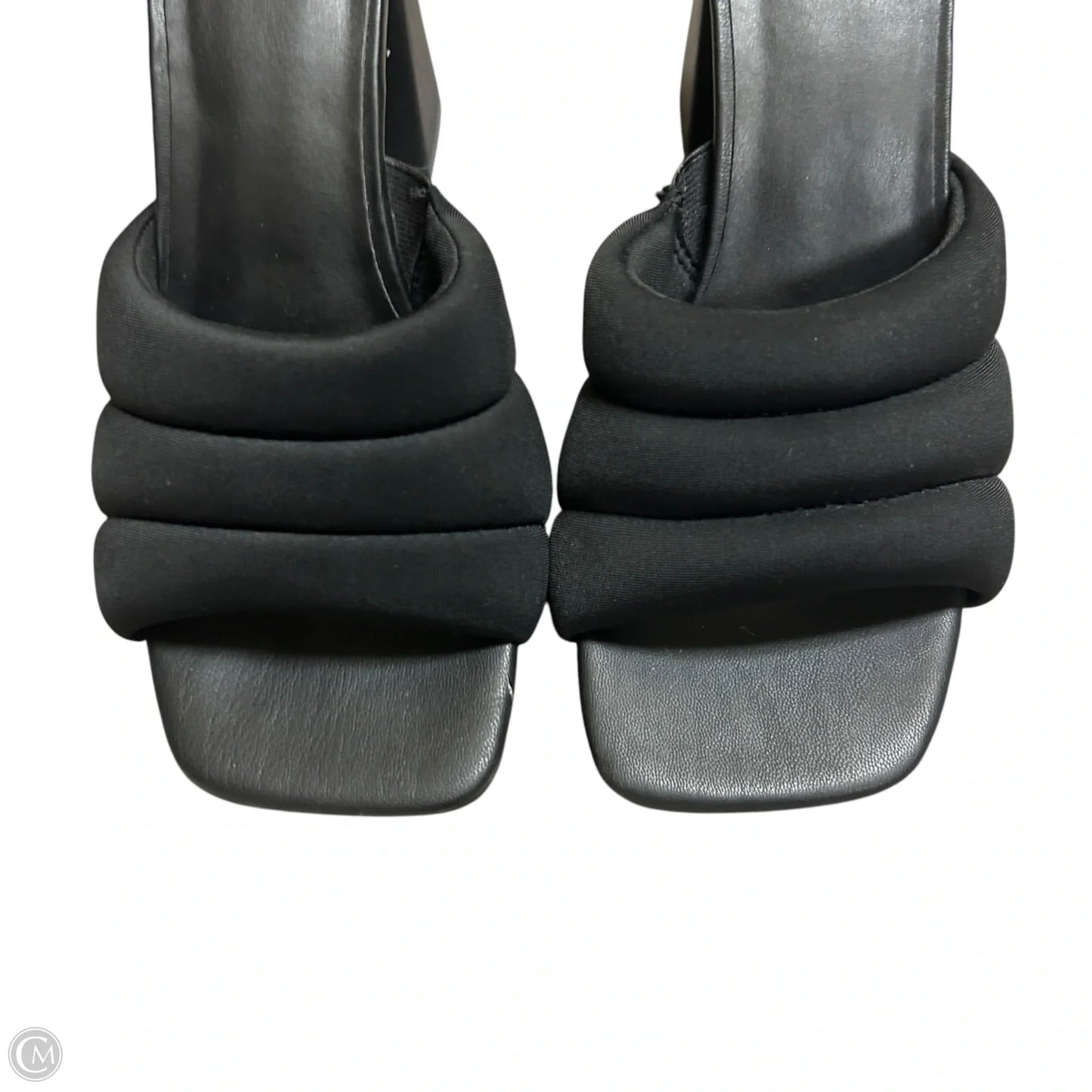Sandals Heels Block By Open Edit In Black, Size: 8.5