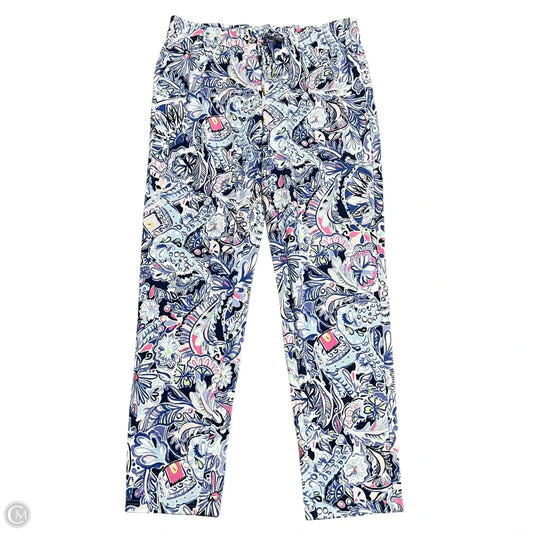 Pants Designer By Lilly Pulitzer In Pink & Purple, Size: M