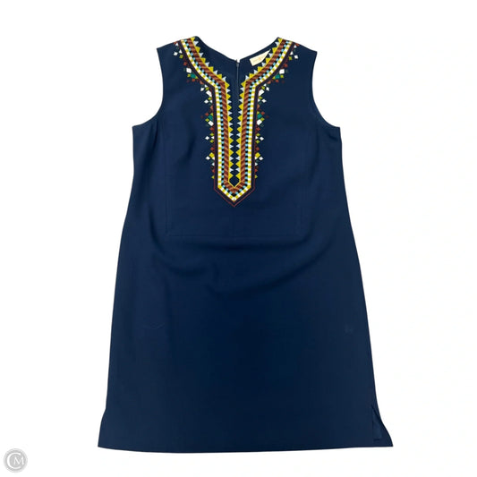 Dress Designer By Tory Burch In Blue & Green, Size: L
