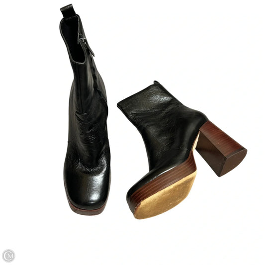 Boots Ankle Heels By Marc Fisher In Black, Size: 7.5