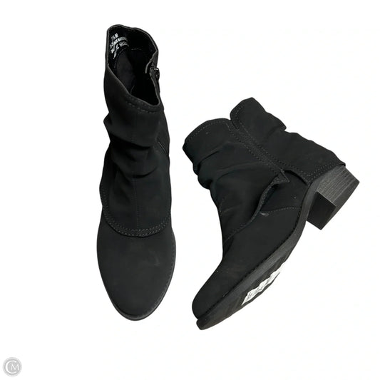Boots Ankle Heels By Easy Street In Black, Size: 7.5