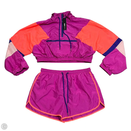 Athletic Shorts 2pc By Fashion Nova In Pink, Size: Xl