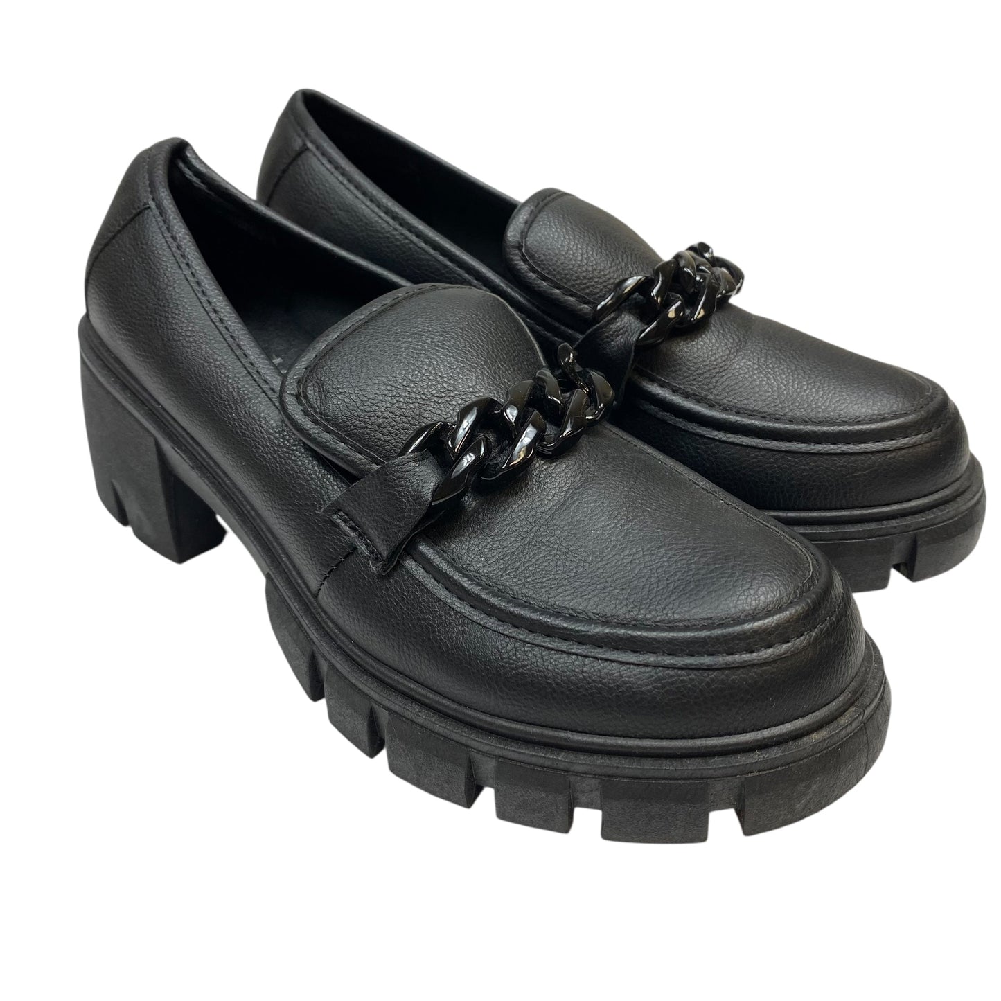 Shoes Heels Block By Sugar In Black, Size:7.5