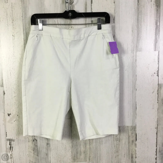 Shorts By Chicos In White, Size: 4