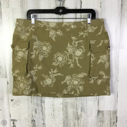 Skirt Mini & Short By Target-designer In Tan, Size: 12
