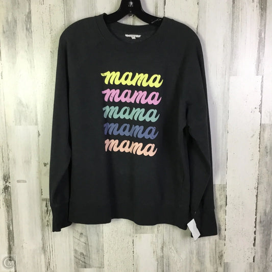 Sweatshirt Crewneck By Maurices In Grey, Size: S