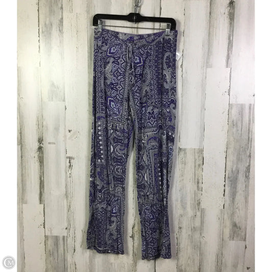 Pajama Pants By Cynthia Rowley In Blue, Size: M