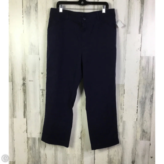 Pants Wide Leg By Loft In Blue, Size: 16