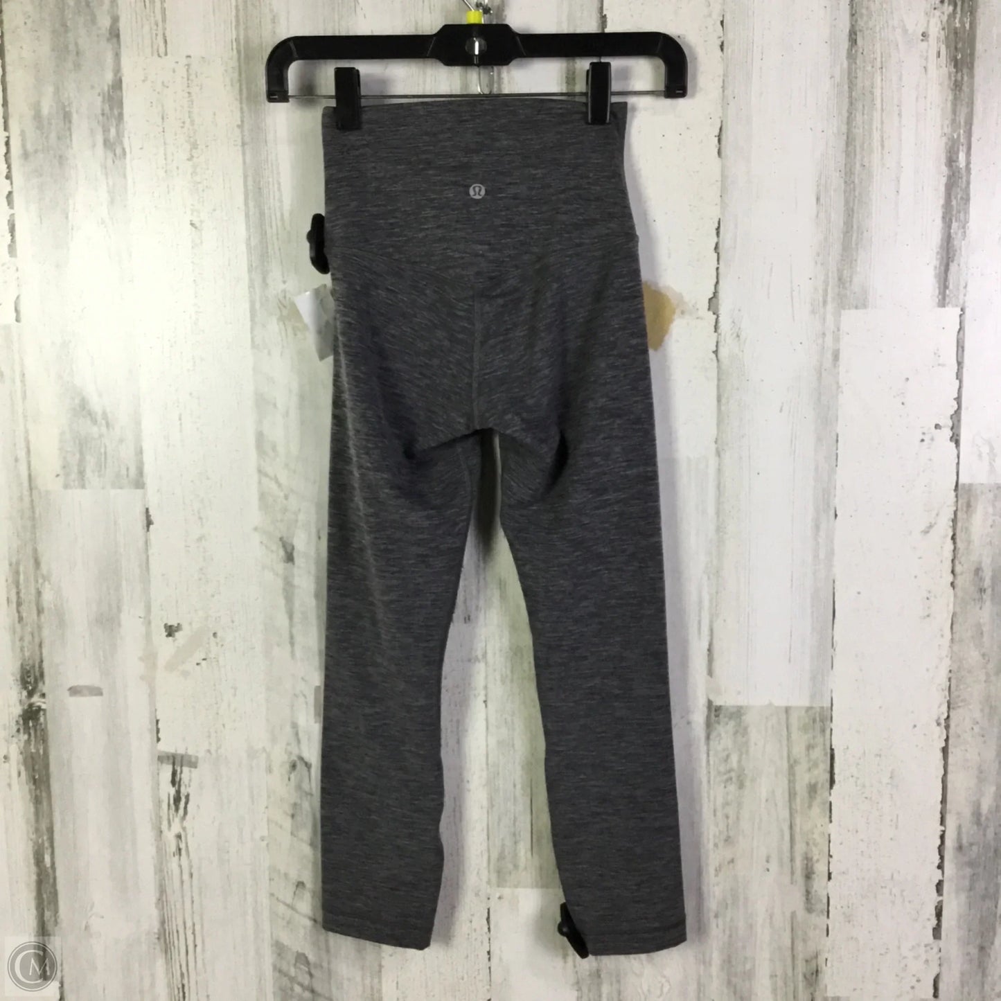 Athletic Leggings Capris By Lululemon In Grey, Size: 2