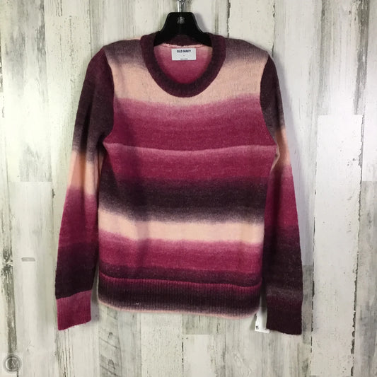 Sweater By Old Navy In Pink & Purple, Size: M