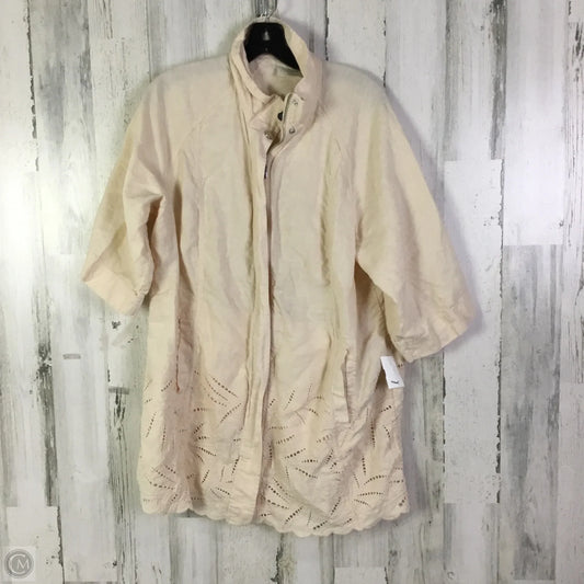Jacket Other By Chicos In Pink, Size: Xl