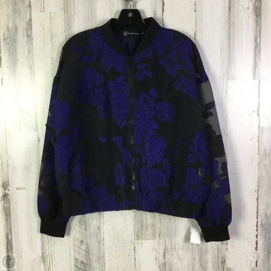 Jacket Other By New York And Co In Black & Blue, Size: M