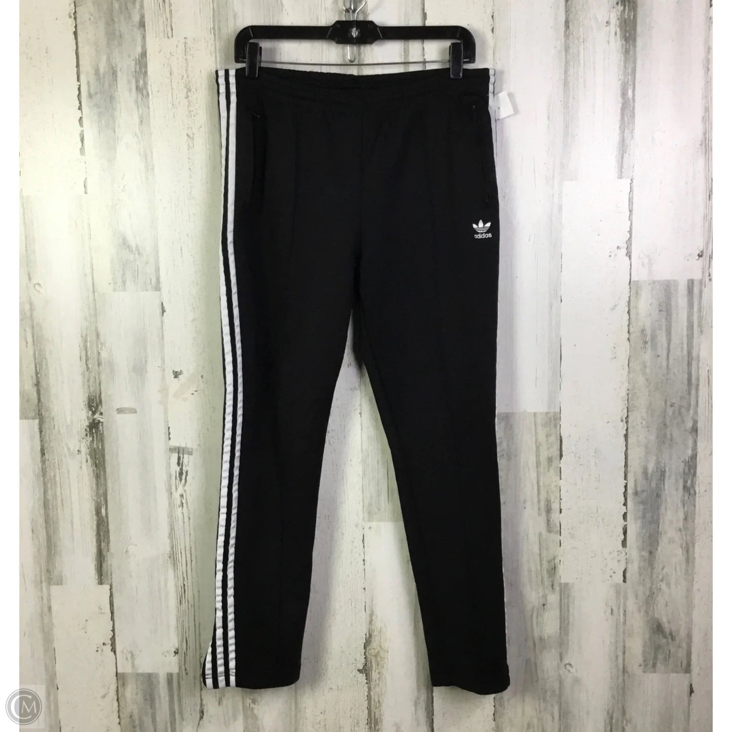Athletic Pants By Adidas In Black, Size: L