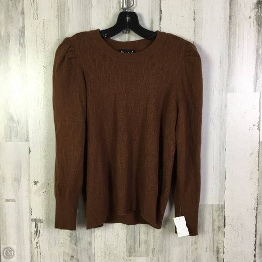 Sweater By Marled In Brown, Size: L