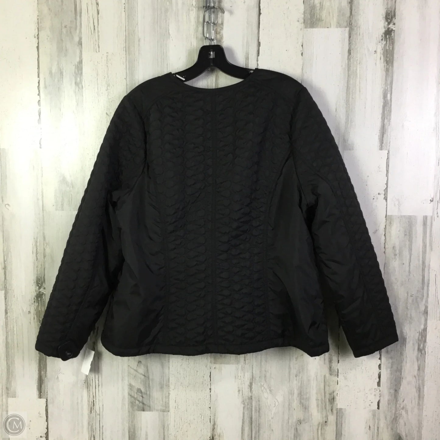 Jacket Puffer & Quilted By Lane Bryant In Black, Size: L