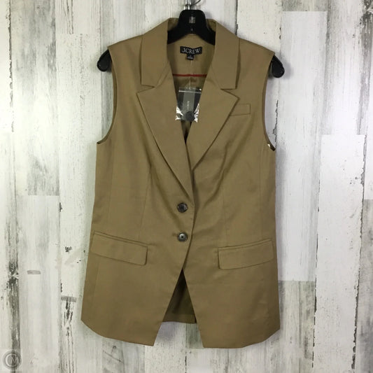 Vest Other By J. Crew In Brown, Size: Xs