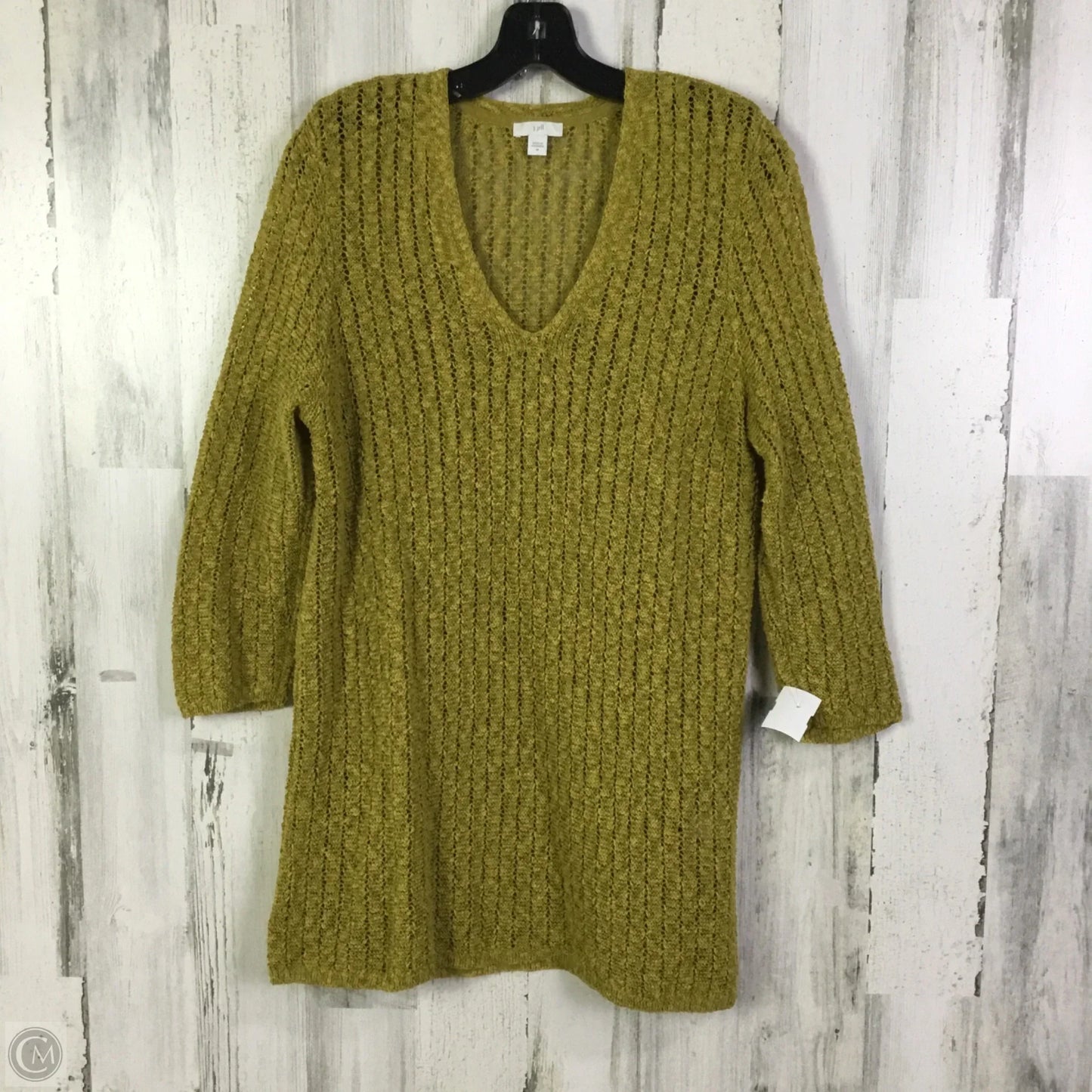 Sweater By J. Jill In Yellow, Size: M