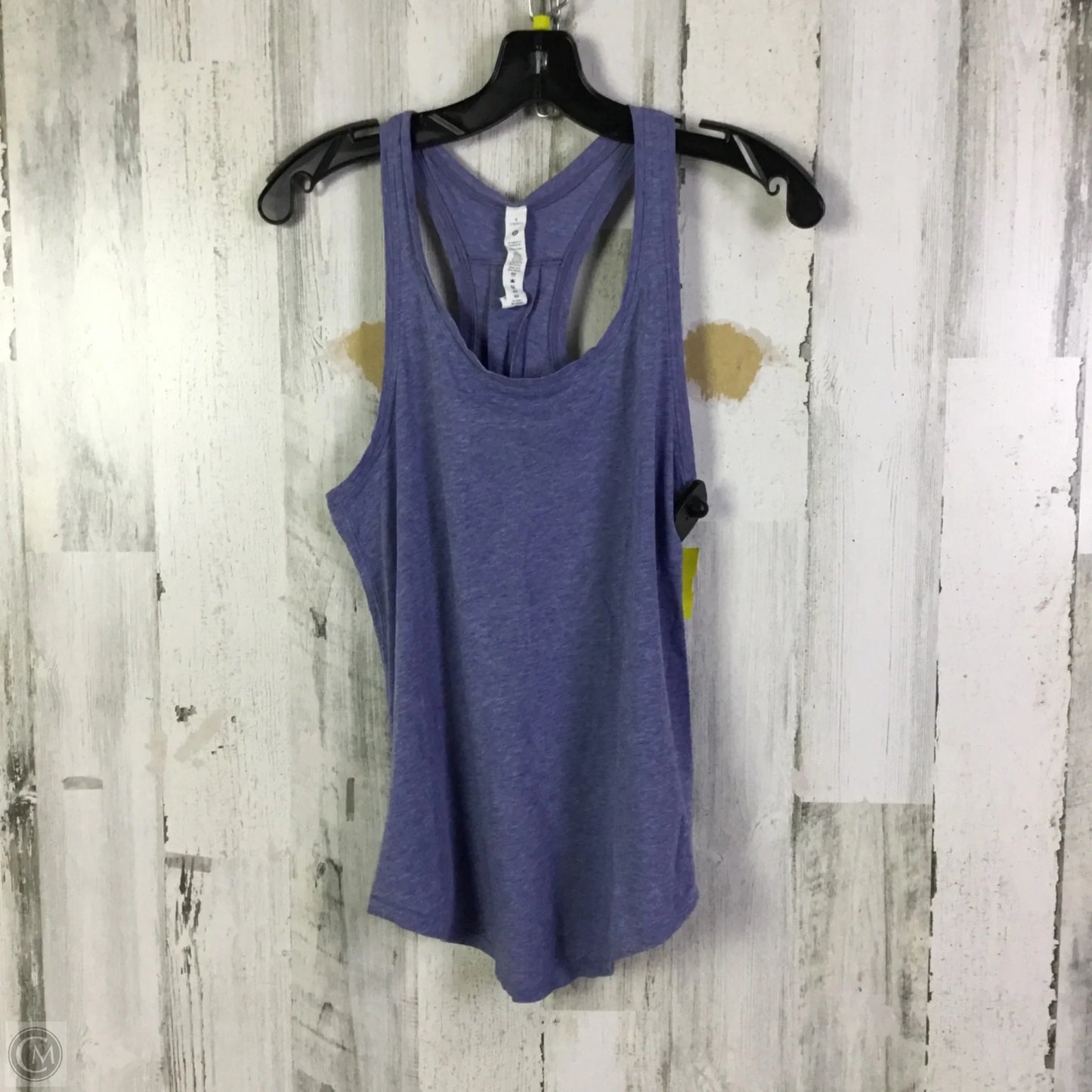 Athletic Tank Top By Lululemon In Blue, Size: 4