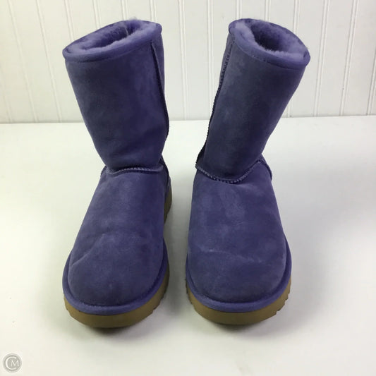 Boots Designer By Ugg In Blue, Size: 10