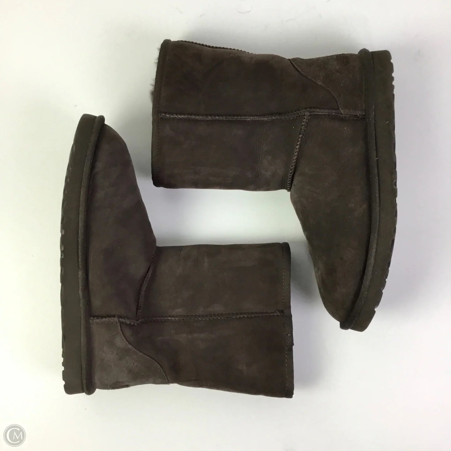 Boots Designer By Ugg In Brown, Size: 10