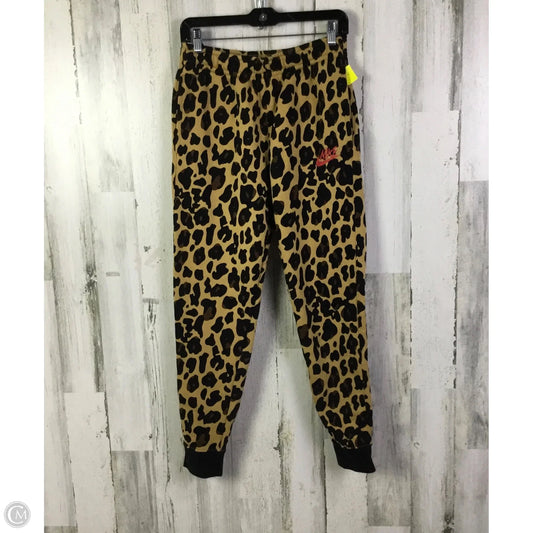 Athletic Pants By Nike Apparel In Animal Print, Size: S