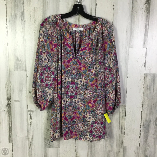 Top Long Sleeve By Rose And Olive In Multi-colored, Size: 1x