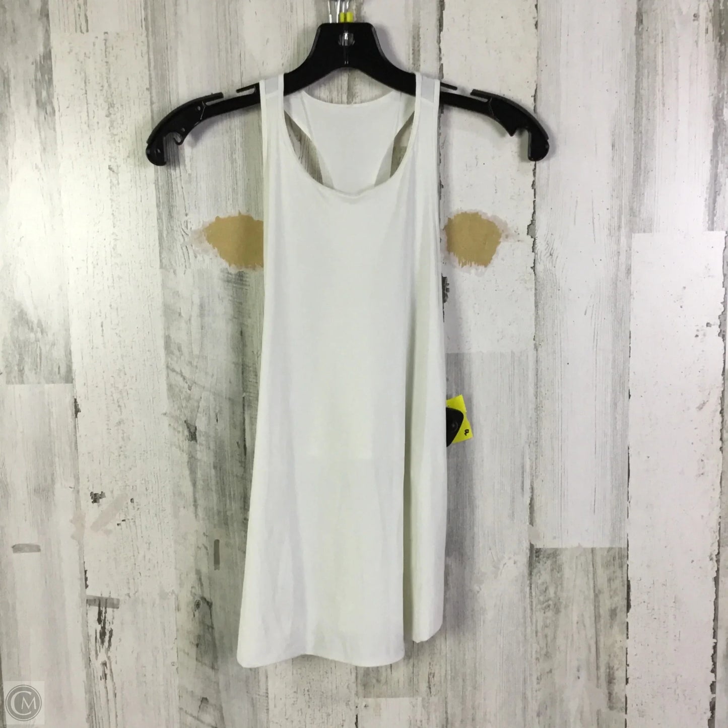 Athletic Tank Top By Lululemon In White, Size: S