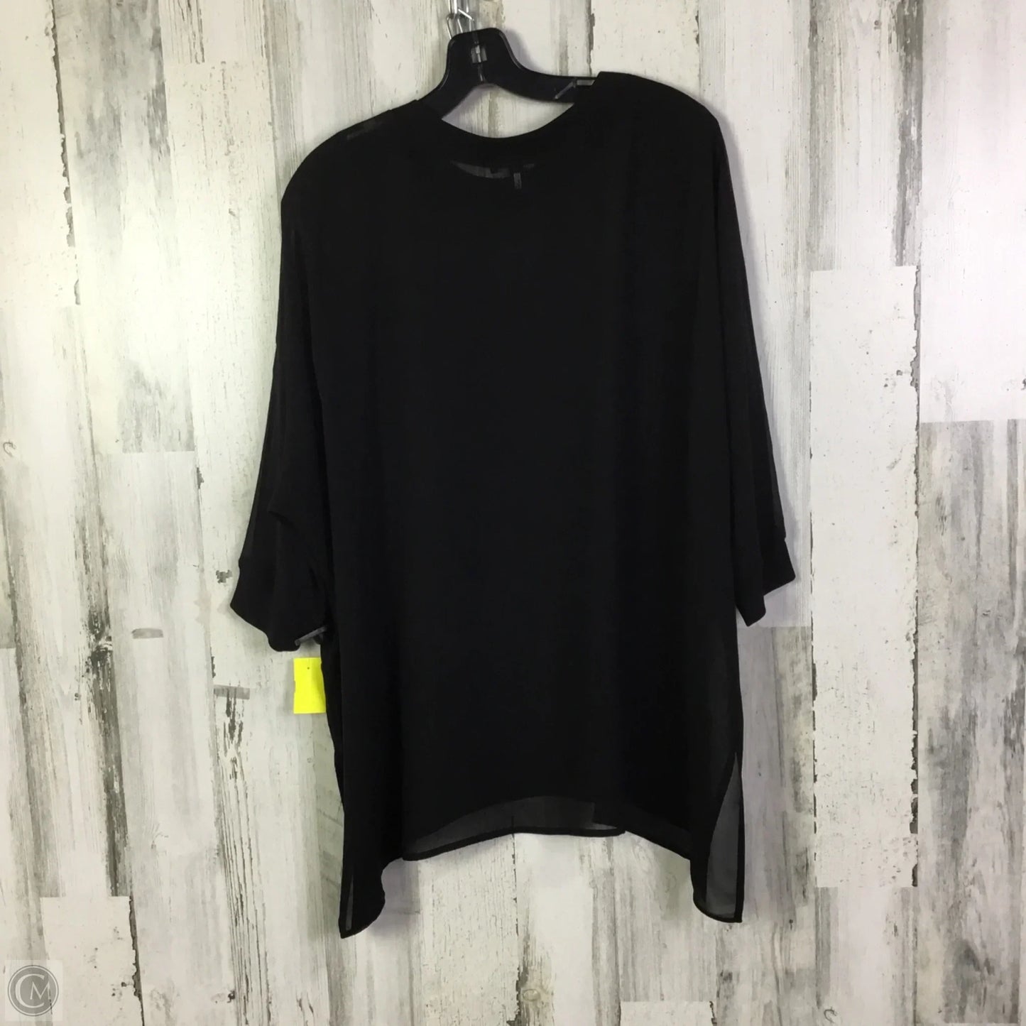 Tunic Short Sleeve By Eileen Fisher In Blue, Size: Xs