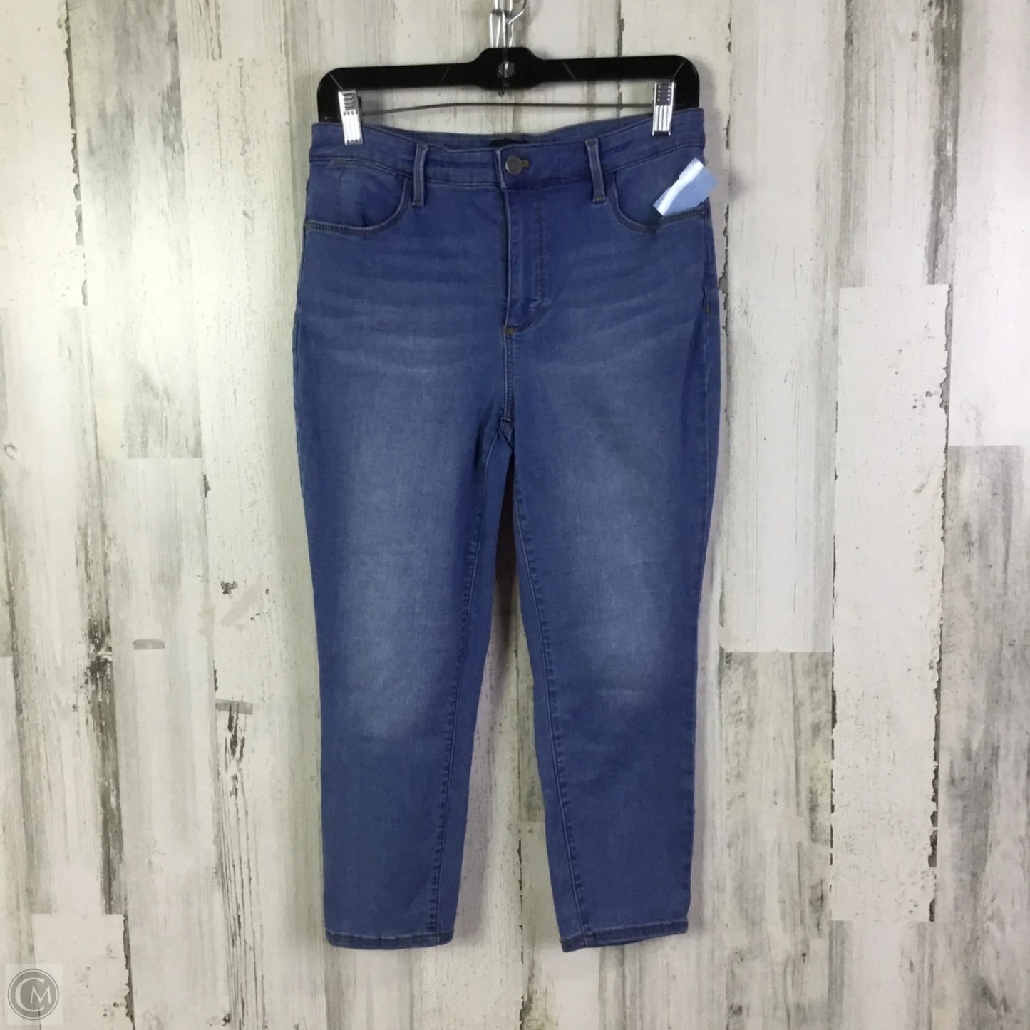 Jeans Skinny By Talbots In Blue Denim, Size: 6p