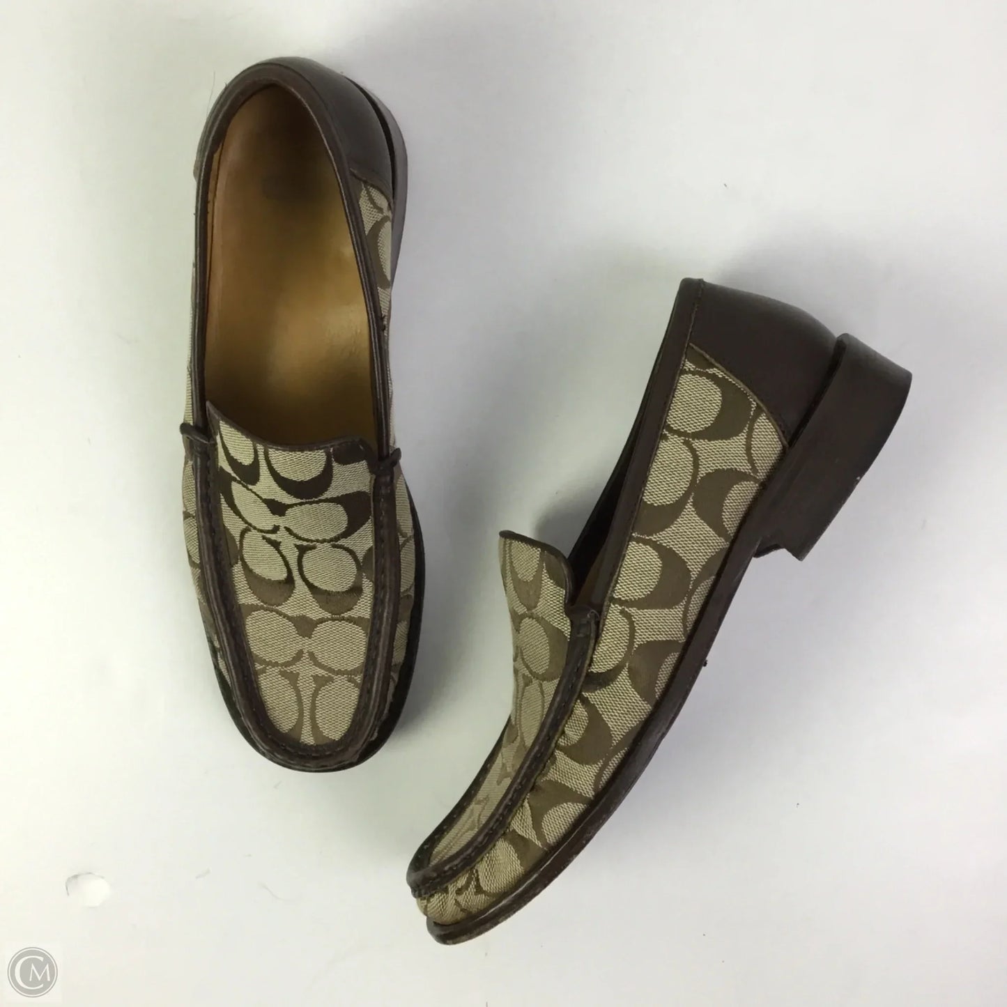 Shoes Designer By Coach In Brown, Size: 7.5