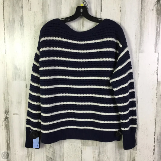 Sweater By Lululemon In Blue & Cream, Size: M