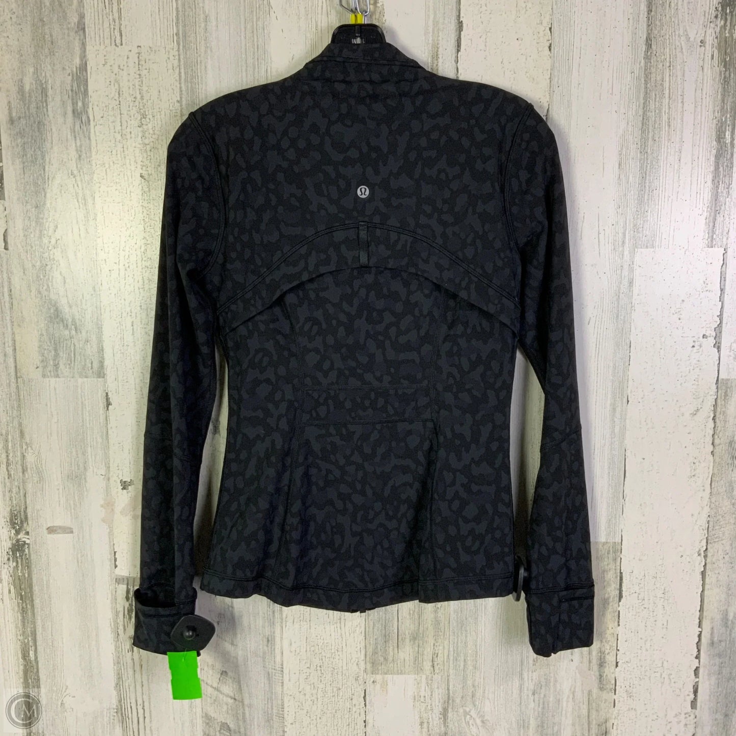 Athletic Jacket By Lululemon In Grey, Size: 6