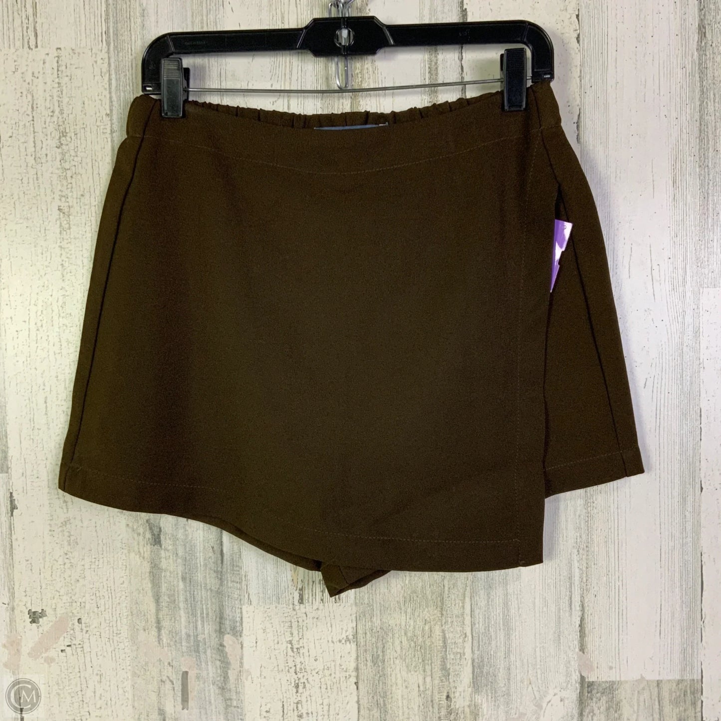 Skort By Clothes Mentor In Brown, Size: 8
