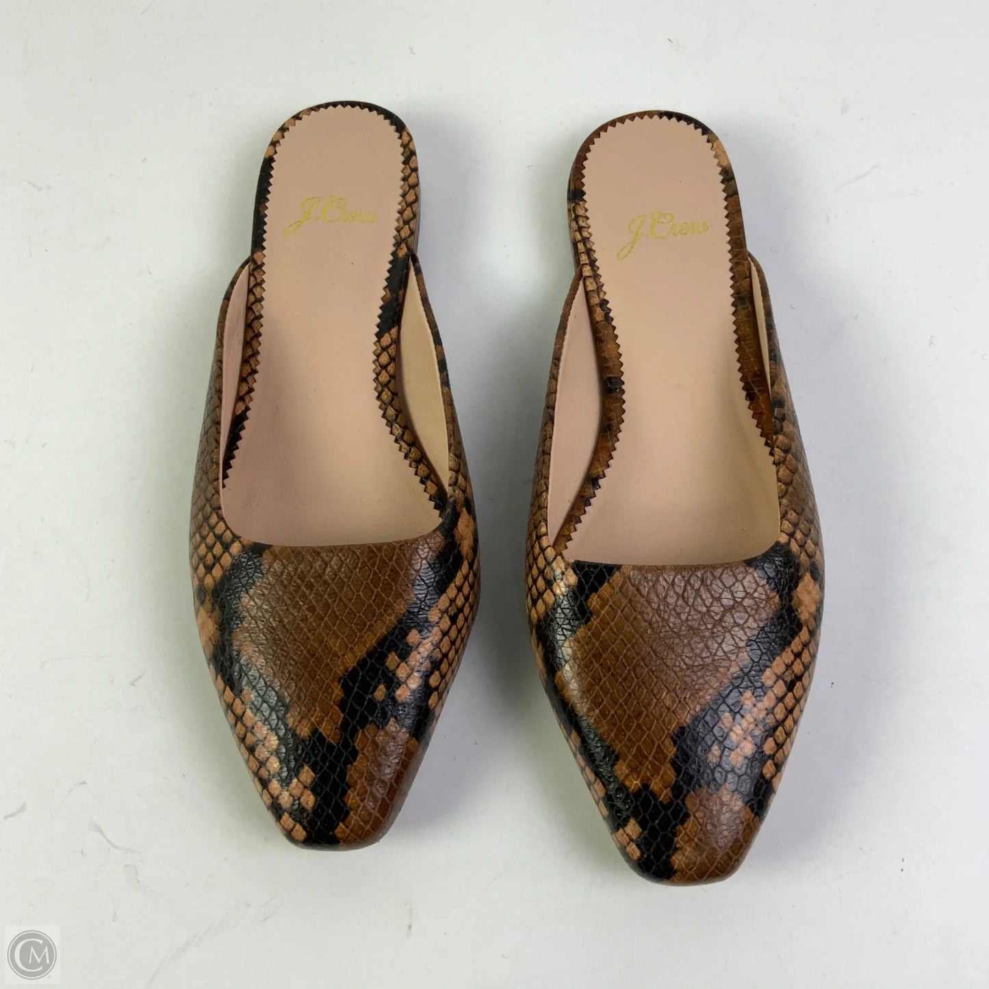 Shoes Flats By J. Crew In Snakeskin Print, Size: 6